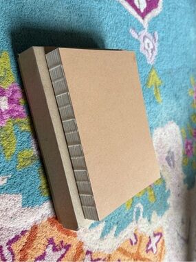 Hand bound Notebook with Box